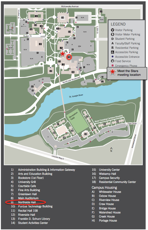 Map of meeting location